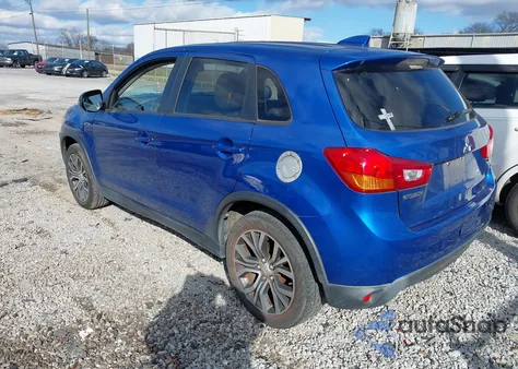 2017 Mitsubishi Outlander Sport 2.0 Es из США, поврежденный, VIN JA4AP3AU6HZ005031